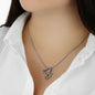 To my wife, I love you more necklace