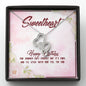 Happy Birthday Sweetheart Necklace