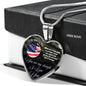 My Beautiful Wife, Heart Necklace with engraving