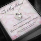 To my mom, I am so blessed necklace