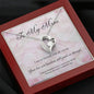 To my mom, I am so blessed necklace