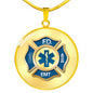 EMT gold & blue front