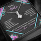 To my Wife, my love is Forever
