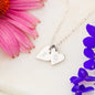 To my wife, I love every moment necklace