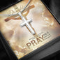 To my daughter, pray on it necklace
