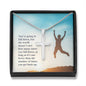 Cross inspirational necklace