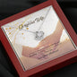 To my gorgeous wife necklace