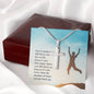 Cross inspirational necklace