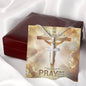 To my daughter, pray on it necklace