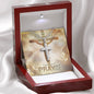 To my daughter, pray on it necklace